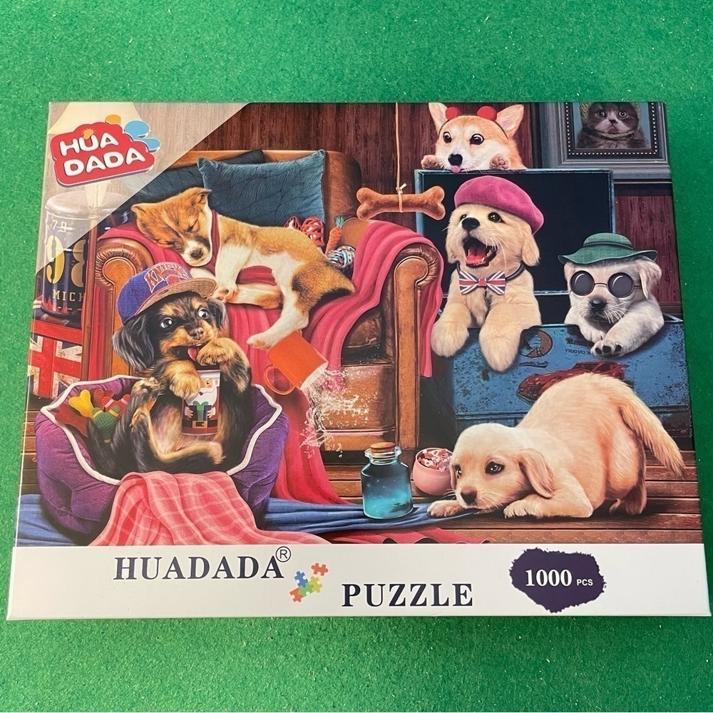Puppy Dream House jigsaw puzzle 1000 pieces